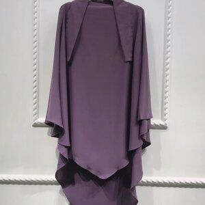 Elegant Purple Women's Hijab
